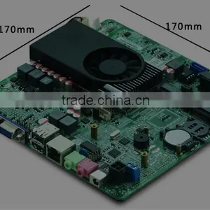 Dual Core 1037U, Super Slim Mini ITX Board, 17 x 17, Mini Industrial Computer Board thumbnail-3
