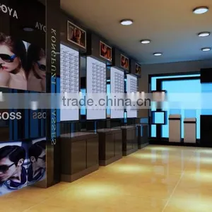 Modern Optical Showcase, Wall Mounted Eyewear Display thumbnail-6