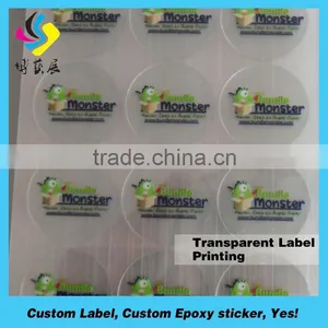 Bottom Price Professional Clear Plastic Protective Label thumbnail-2