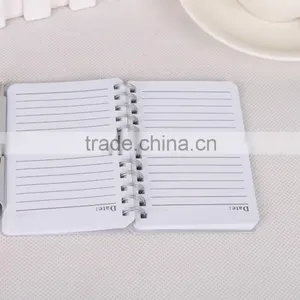 Custom Pocket Aluminum Notepad High Quality Spiral Bound Note Book Printing thumbnail-1