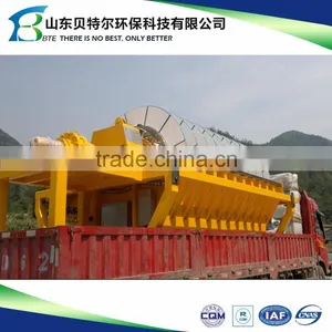 Vacuum Filter Machine Used in Wastewater Dewatering Plant, Ceramic Disc Type thumbnail-1