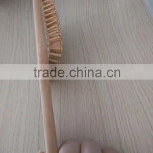 Natural Wooden Hair Brush thumbnail-2