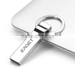 Metal Mini Smart Waterproof Key Chain Usb 3.0 Memory Flash Stick Pen Drive 8GB thumbnail-1