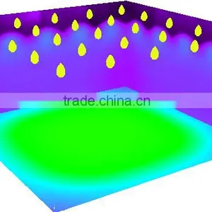 Optical COB Led Glass Lens 100mm 60 Degree for LED High Bay Lights thumbnail-3