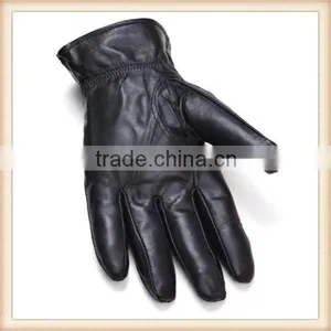 Factory Price 100% Authentic Leather Men Worker Motorcycle Gloves thumbnail-3