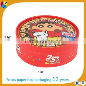 Wholesale Round Cylinder Cardboard Gift Box Cute Packaging thumbnail-2
