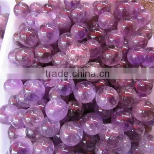 Small Purple Amethyst Beads Natural thumbnail-5