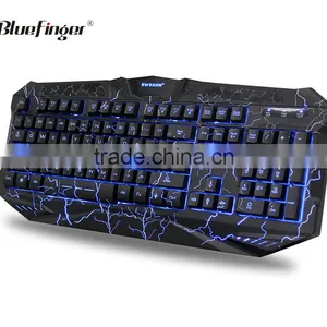 OEM USB Wired Split Keyboard With Changeable Color Backlit thumbnail-1