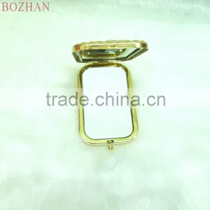 Charm Peacock Cosmetic Mirror/gold Peacock Promotional Gift Pocket Mirror/gold Peafowl Makeup Mirror thumbnail-4