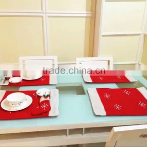New Arrival Christmas Placemat Sets Table Decrotion Accessory Dish Pat and Mats thumbnail-5