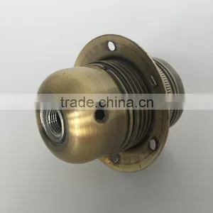 Wholesale Edison Metal Iron Lamp Holder E27 Bulb Pendant Light Lamp Socket thumbnail-3