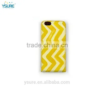 Ripple Pattern Genuine Leather Flip Phone Case For Asus Zenfone 2 With Plaid Pattern Lining thumbnail-3