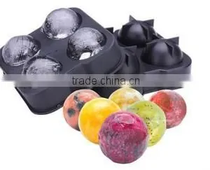 Ice Cream Tools Type and Stocked,Eco-Friendly Feature 4 Whiskey Ice Balls thumbnail-5