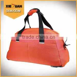 600D Pvc Polyester Woman Hand Duffel Bag 2016 Designer Travel Bag thumbnail-3