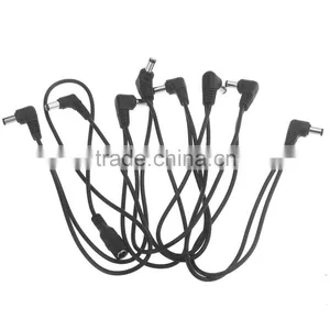8 Ways Electrode Daisy Chain Harness Cable Copper Wire for Guitar Effects Pedal Power Supply Adapter Splitter thumbnail-1