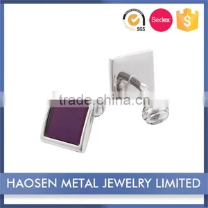Premium Quality Best Seller Brand New Design Cheap Crystal Cufflinks thumbnail-2