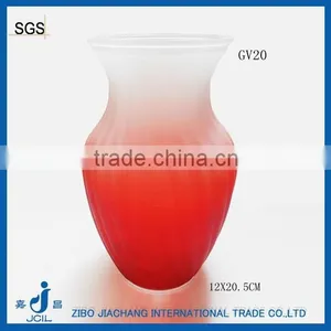 Frosted Colored Wholesale Martini Glass Vases thumbnail-1