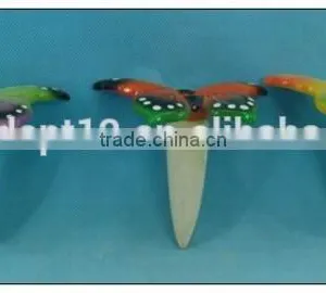 Ceramic Watering Irrigation Garden Decoration, Butteryfly Watering Spike thumbnail-2