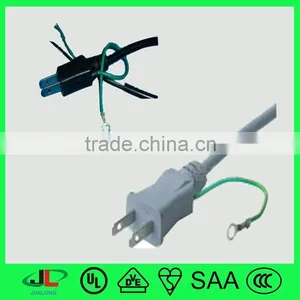 PSE Approval Grounded Male Rohs 2 Pin Top Quality Power Cord Plug Japan Wire Enamel Insulating Varnish thumbnail-4
