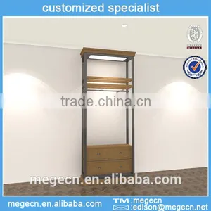 Slatwall Wooden Showcase Display Cabinet thumbnail-2