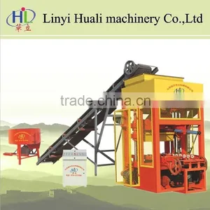 Small Manual Brick Making Machine QTJ4-25 Block Machine Manual thumbnail-1