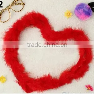 2 Meters Marabou Feather Boa for Fancy Dress Party Various Colours-102 thumbnail-2