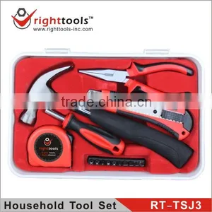 RIGHT TOOLS NEW SET RT-JTSJ3 15 PCS HOUSEHOLD TOOL SET thumbnail-1