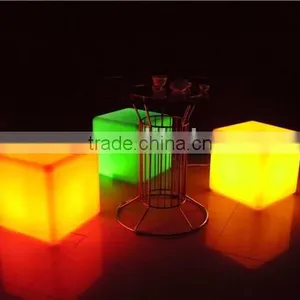 Multi Color Change Led Cube Furniture Lighting Plastic Furniture/led Events Furniture/lighting Furniture thumbnail-3