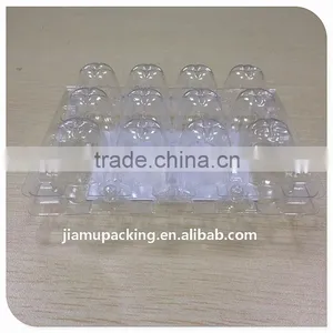 Clear Plastic Pvc Quail Egg Container With 12 Holes thumbnail-1