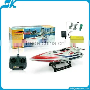 2013 New 3ch Battery Powered Make rc Toy Boat thumbnail-1