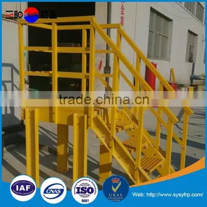 Anti-corrosion Fiberglass Platform Step Ladder thumbnail-1