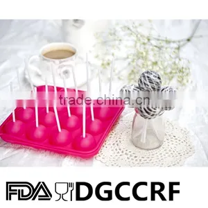 Beautiful and Popular Silicone Cake Pop Maker Lollipop Candy Mold thumbnail-4