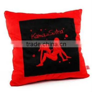 Love Cushion,reddish Black thumbnail-1