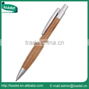 Silver Promotional Bamboo Ball Pen thumbnail-1