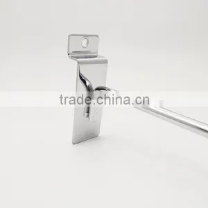 Hot Sale Chrome Metal Slatwall Display Hook thumbnail-1