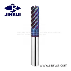 Customized 6 Flute Carbide End Mill With Coating thumbnail-1