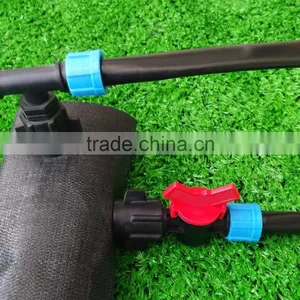 Black 16mm Diameter Reinforced Pressure Compensating Flat Emitter Drip Tape/hose thumbnail-4