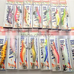 Factory Direct Sale Squid Jig Lures With Yo-suri Hook Mixed Color Lures Squid Jig Lure thumbnail-6