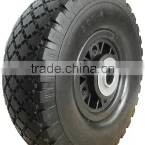 254mm PU Filled Tire Wheel Trolley Wheel thumbnail-2