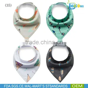 New Arrival Designs Baby Bandana Teething Organic Cotton Baby Bibs thumbnail-2