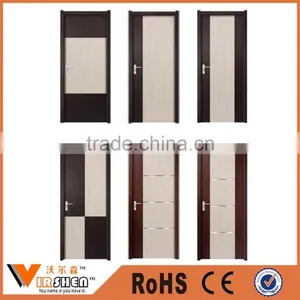 Elegant Modern Interior Office Wood Doors MDF Engraved Door thumbnail-1