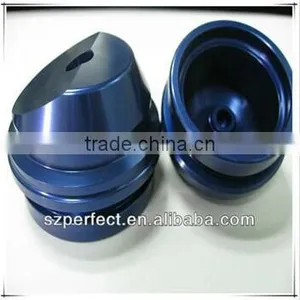 Factory Direct Sale High Precision Cnc Machining Auto Parts Motor Spare Parts With Blue Anodized Heat Treatment thumbnail-1