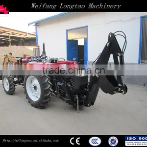 Tractor Backhoe Attachment With PTO Hydraulic Pump - Attach to Standard 3PL thumbnail-1