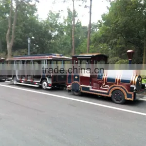 Diesel Power Amusement Park Trackless Train thumbnail-2