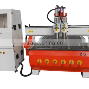 CNC Router 2 Head For Cutting and Engraving Furniture 1325AH2 thumbnail-5