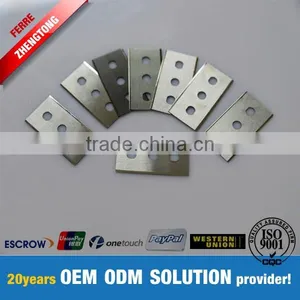 Carbide Three Hole Knife/blade/razor for Cutting PP, PE, PVC, PET, BOPP Film/Plastic thumbnail-1