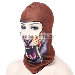 Outdoor Sports Cycling 3D Animal Pattern Full Face Mask Protective Hat For Cycling Mountain Climbing thumbnail-2