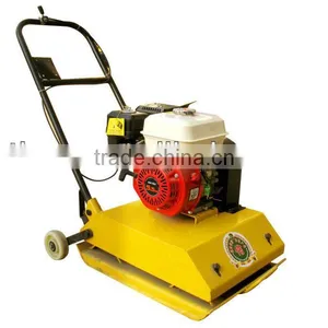 Gasoline 5.5HP Plate Compactor HZR115 Gasoline Vibration Earth Rammer thumbnail-1