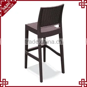 Wholesale Bar Furniture Stackable Wicker Woven Used Commercial Bar Stools thumbnail-4