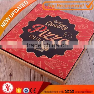 Delicious Personalized Rectangular Pizza Box Design With Print thumbnail-1